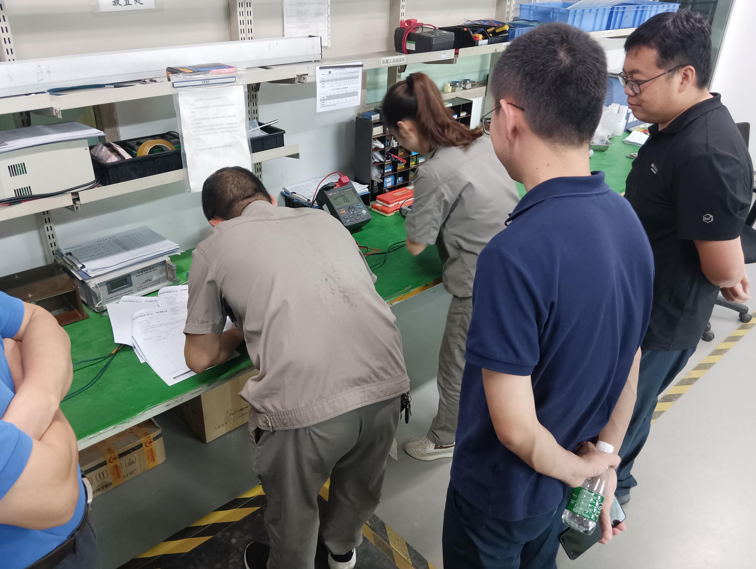 喜訊 | 泰士特核能發電機測溫元件順利通過用戶的現場審核