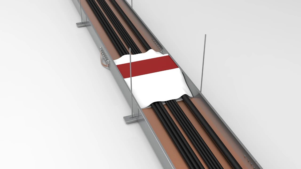 喜訊！泰士特輕型阻火段在金沙江流域一大型水電站成功應用！